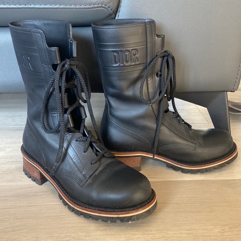 Dior Combat Boots